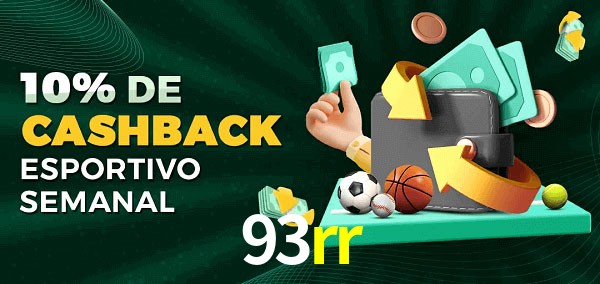 10% de bônus de cashback na 93rr